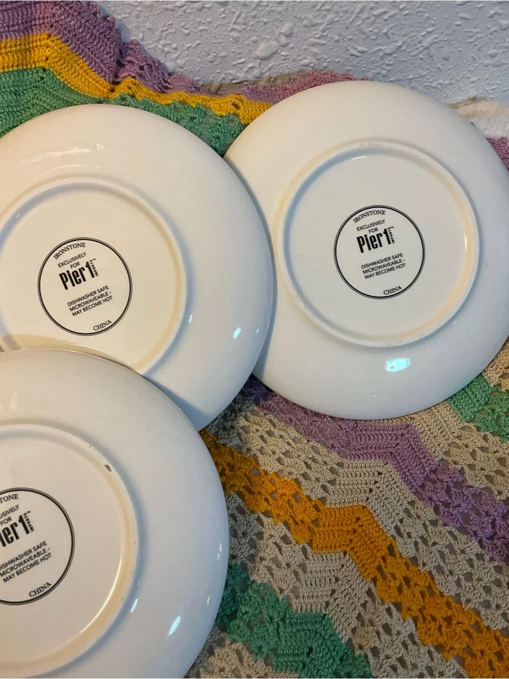 Pier 1 Farmhouse family nest happy gather thanksgiving set of 4